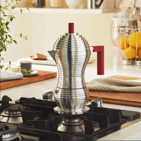 Pulcina Espresso Coffee Maker – Alessi x illy by Michele De Lucchi – 6-Cup Moka - Picture 7 of 7